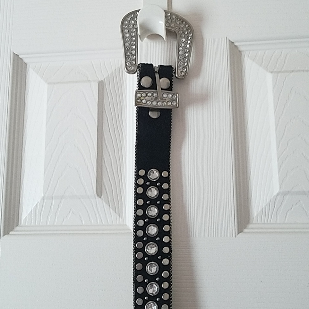 Jeweled black belt